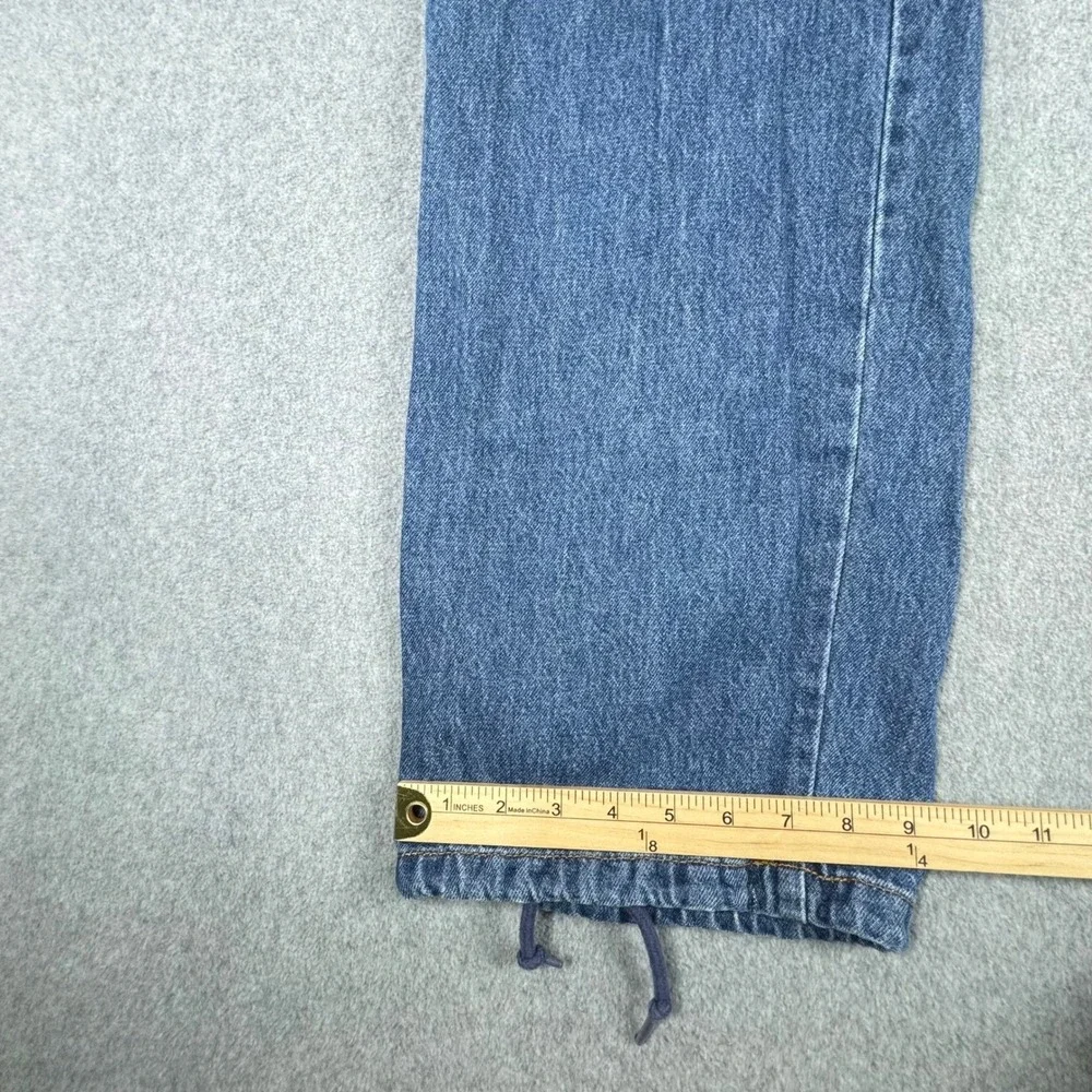 Levis 94 Baggy‎ Jeans Mens 32 Denim Cargo Carpenter Pockets Drawstring Pants